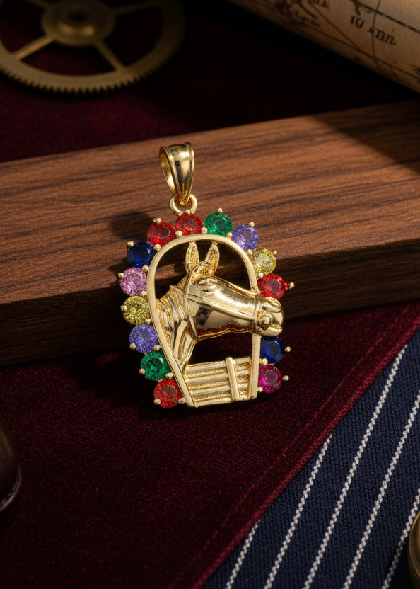 Dije Herradura / Oro Laminado 18K