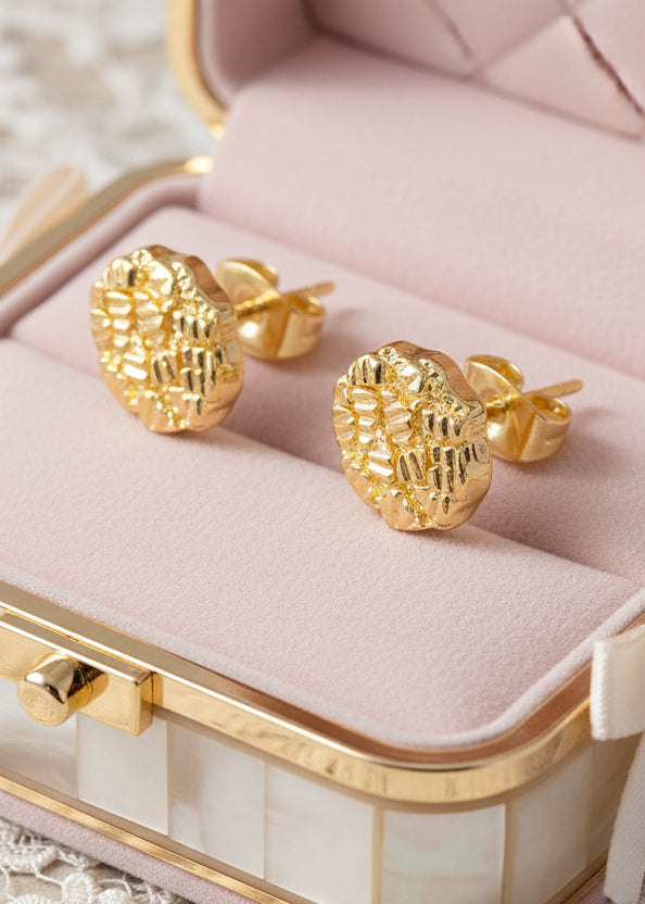 Broquel oro barroco / Oro Laminado 18K