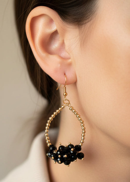 Arracadas Uva 🍇 / Chapa de Oro 14K