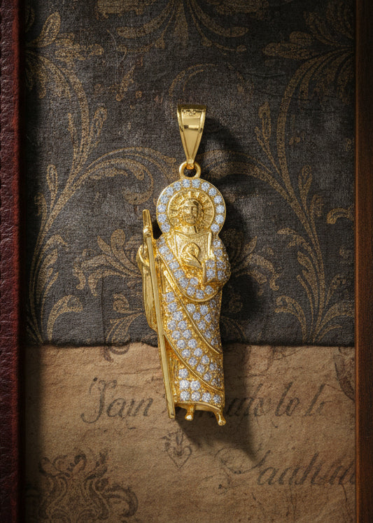Dije San Judas/ Oro Laminado 18K