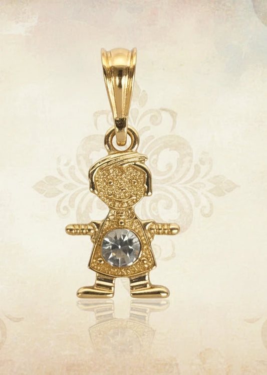 Dije Niño / Oro Laminado 18K