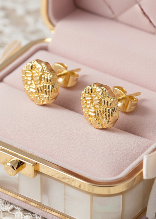 Broquel oro barroco / Oro Laminado 18K