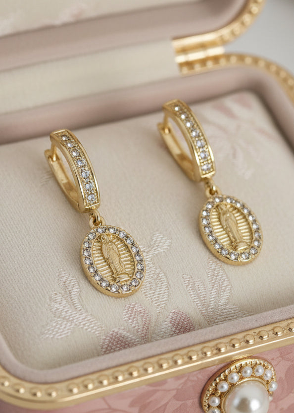 Aretes  / Oro laminado 18K