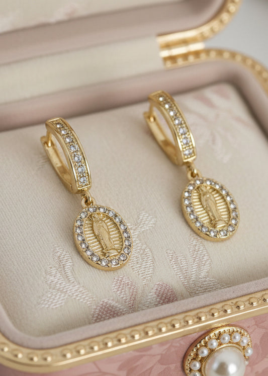 Aretes  / Oro laminado 18K