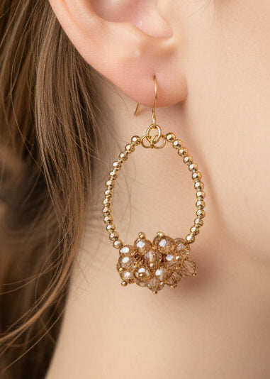 Arracadas Uva 🍇 / Chapa de Oro 14K