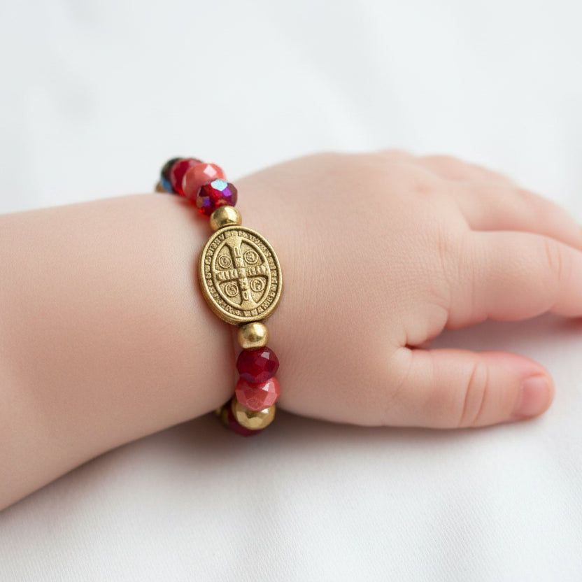 Pulserita Encanto  edad 0-1  / Chapa de Oro 14K
