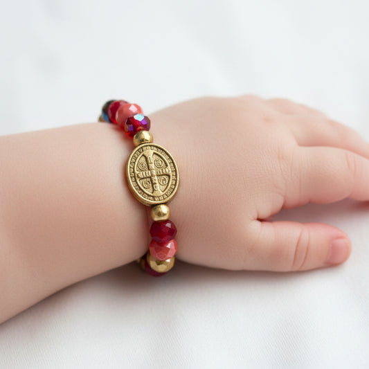 Pulserita Encanto  edad 0-1  / Chapa de Oro 14K