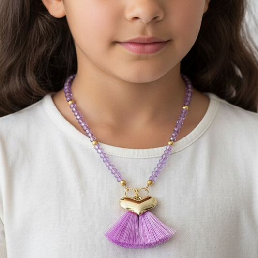 Collar de niña / Chapa de Oro 14K