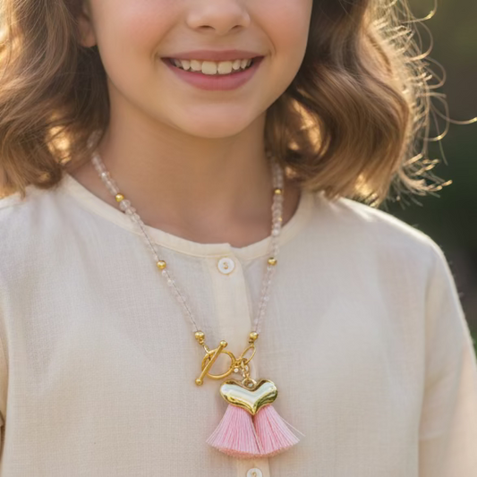 Collar de niña / Chapa de Oro 14K