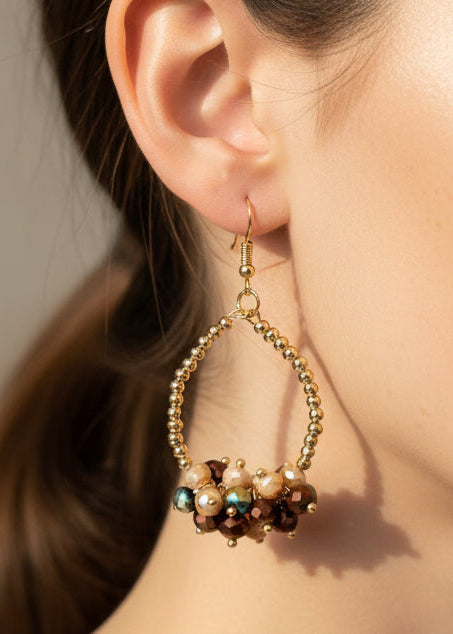 Arracadas Uva 🍇 / Chapa de Oro 14K