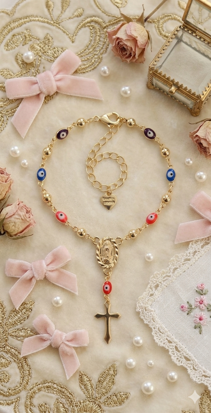 Pulsera Mística Multicolor / Oro Laminado 18K